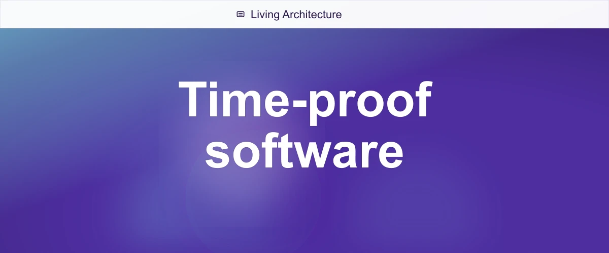 Time-proof software